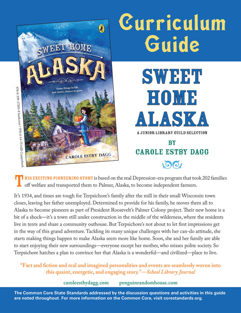 dagg- sweet home alaska curriculum guide